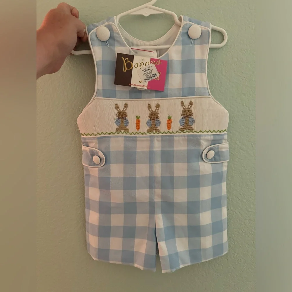 Easter Romper, NWT, 12 months